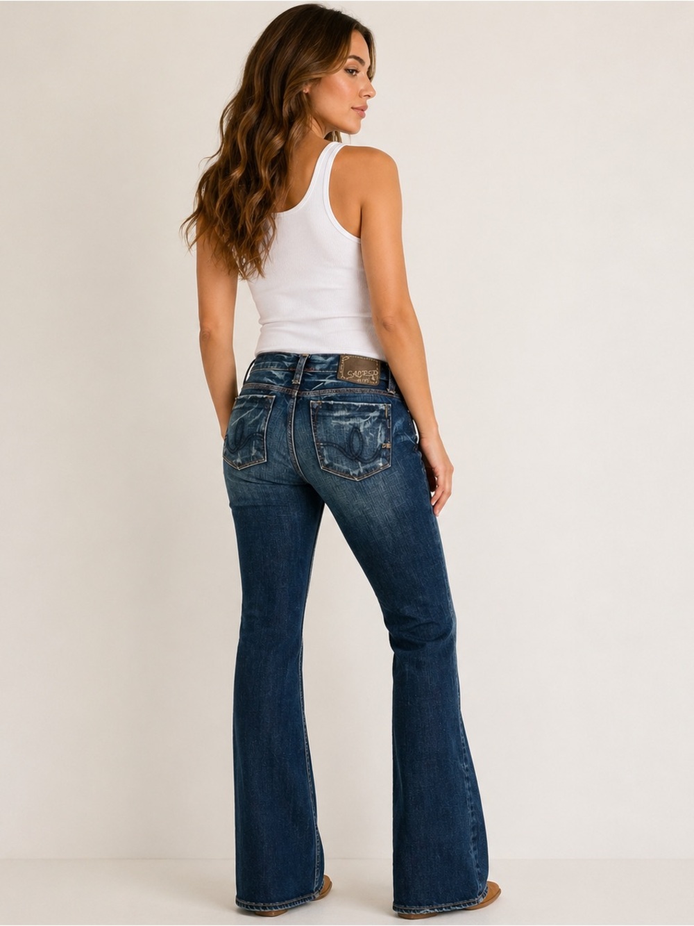 ✨ Sacred Blue Flare Jeans ✨